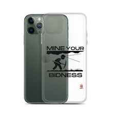 Load image into Gallery viewer, MINE Your Bidness iPhone Case