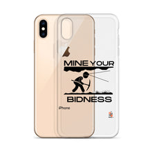 Load image into Gallery viewer, MINE Your Bidness iPhone Case